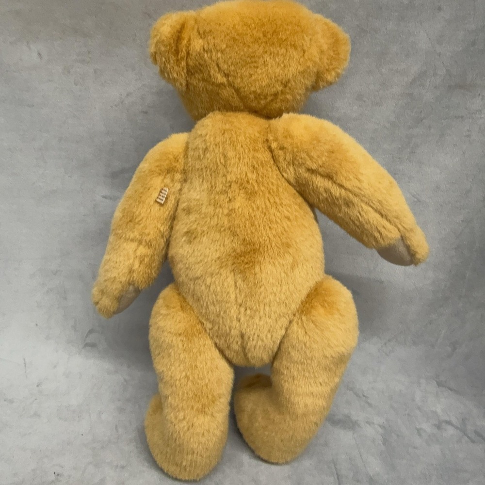 Pleasant Company American Girl Teddy‎ Bear Plush Medium Yellow Soft Stuffed Toy - Picture 4 of 8